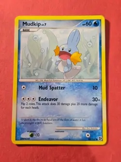 2008 Pokemon Diamond and Pearl Great Encounters #80 Mudkip, C, NF/H, cd2 - Image 1