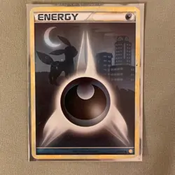 Darkness Energy #121/123 Pokemon HeartGold SoulSilver (HS) (NM) (Umbreon Art) - Image 1