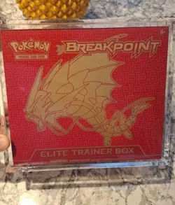 Pokemon TCG - XY Breakpoint Elite Trainer Box with acrylic case - Image 1