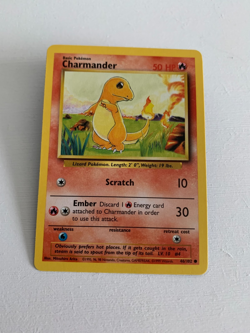 POKEMON CHARMANDER BASE SET 46/102, WOTC. 1999. - Image 1