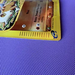 Pokemon Cubone Reverse Holo Expedition 103/165 WATER DAMAGED see description - Image 4