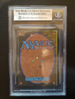 1995 Magic The Gathering MTG Ice Age: Necropotence BGS 9 MINT - Image 2
