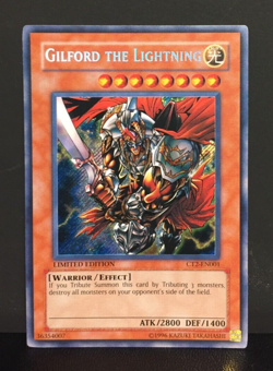 Gilford the Lightning | Secret Rare | CT2 | leicht bespielt | english | Yu-Gi-Oh - Image 1