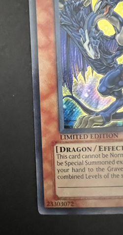 Yugioh Montage Dragon CT05-ENS01 Secret Rare Limited Edition - Near Mint NM - Image 3