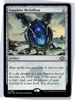 Sapphire Medallion R Modern Horizons 3 296 Near Mint - Image 1