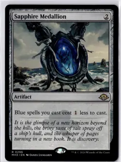 Sapphire Medallion Modern Horizons 3 Regular NM R 0296 - Image 1