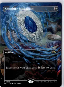 Sapphire Medallion (Borderless) Modern Horizons 3 Regular NM R 0349 - Image 1