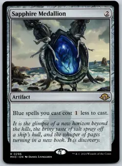 Sapphire Medallion R Modern Horizons 3 296 NM - Image 1