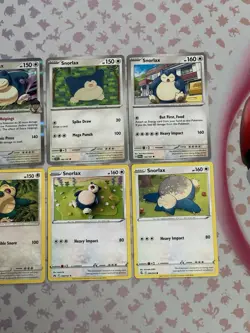 Snorlax (6)Pokemon Cards Bundle - NM+ - BEST PRICE ON EBAY & Fast Post - Image 3