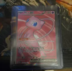 Mew ex 193/165 Sv: Scarlet & Violet 151 Holo Pokemon Near Mint Full Art Card! - Image 2