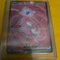 Mew ex 193/165 Sv: Scarlet & Violet 151 Holo Pokemon Near Mint Full Art Card! - Image 4