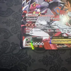 Pokemon TCG Team Magma's Groudon EX 15/34 Double Crisis Holo Rare - Image 2