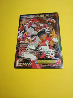 Pokemon TCG Team Magma's Groudon EX Holo Rare Card 15/34 Near Mint... - Image 4