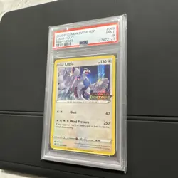 2020 POKEMON SWSH BLACK STAR PROMO #069 LUGIA-HOLO PRERELEASE PSA 9 MINT - Image 5