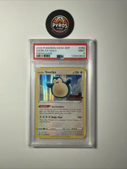 PSA 9 MINT Snorlax SWSH068 PRERELEASE Vivid Voltage Stamped PROMO Pokemon🔥 - Image 1
