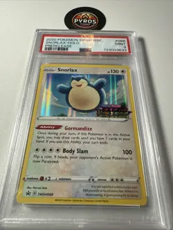 PSA 9 MINT Snorlax SWSH068 PRERELEASE Vivid Voltage Stamped PROMO Pokemon🔥 - Image 3