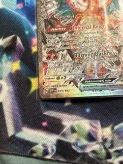 Pokemon TCG Charizard EX Obsidian Flames 223/197 Near Mint Condition - Image 5