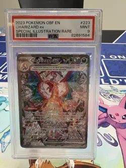 Pokemon TCG Charizard EX Obsidian Flames 223/197 Near Mint Condition - Image 1