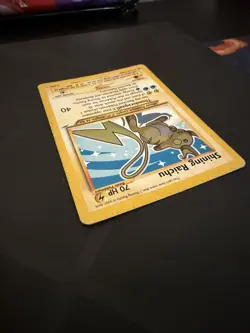 2002 Pokemon TCG Neo Destiny #111/105 Shining Raichu Secret Rare Holo - Image 5