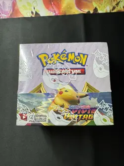 Pokemon TCG Sword & Shield Vivid Voltage Booster Box Factory Sealed - Image 1