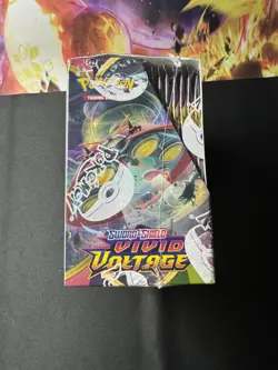 Pokemon TCG Sword & Shield Vivid Voltage Booster Box Factory Sealed - Image 4