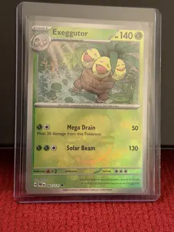 Pokemon TCG Exeggutor (Master Ball Pattern) 002/131 Sv: Prismatic Evolutions - Image 1