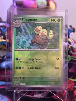 Exeggutor (Master Ball Pattern) 002/131 Prismatic Evolutions Holo Pokemon (NM) - Image 1