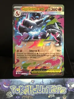 Pokemon Card Mega Charizard X EX 013/094 Phantasmal Flames Half Art Rare NM - Image 1