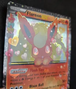 Flareon EX RC6/RC32 Pokemon TCG card Radiant collection Generations 20th Ann - Image 5