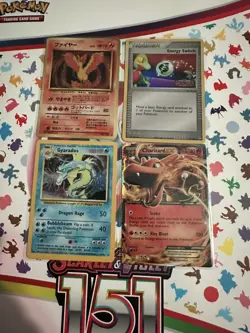 Mid Era/Vintage Pokemon Card Lot 4 Cards - Image 5