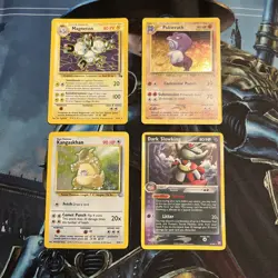 Vintage Pokemon Card Lot Of 4 WOTC Holo NM - LP - MP - Image 1