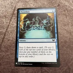 Preordain - The List Commander 2015 - MTG Magic the Gathering - LP - Image 1