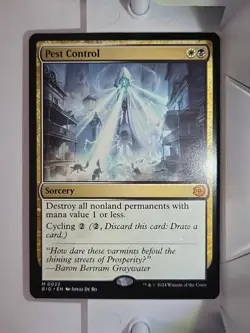 Pest Control - M22 - MTG - Outlaws of Thunder Junction: The Big Score (BIG) - Image 1