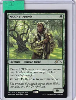 Noble Hierarch (Regional PTQ) FOIL * Promo General MTG Magic - Image 1