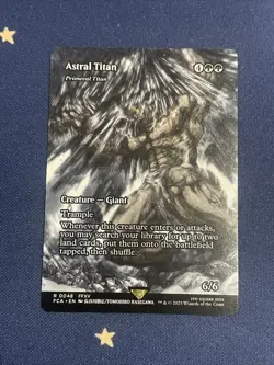 Astral Titan - Primeval Titan (Showcase) Final Fantasy: Through the Ages Regular - Image 1
