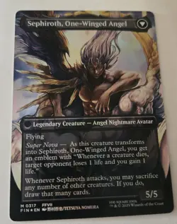 Sephiroth, Fabled SOLDIER (0317) (Borderless) Final Fantasy Foil - Image 2