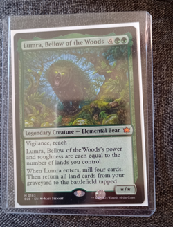 MTG Lumra, Bellow of the Woods 0183 Bloomburrow Legendary Creature NM - Image 1