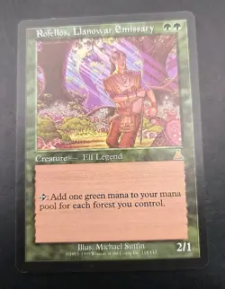 Rofellos, Llanowar Emissary Urza's Destiny MTG Regular Lightly Played - Image 1