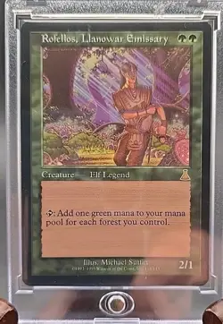 Rofellos, Llanowar Emissary Urza's Destiny MTG Regular Lightly Played - Image 3