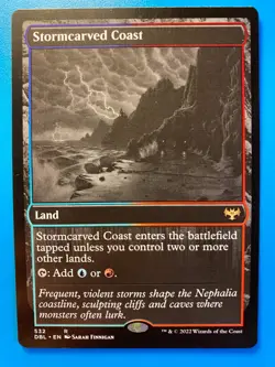 MTG 1x Stormcarved Coast 532 Innistrad: Double Feature Magic the Gathering x1 NM - Image 1
