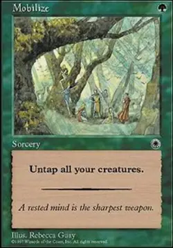 MTG Mobilize, Moderate Play, English Portal - Image 1