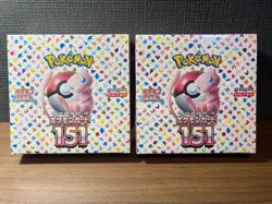 Sealed / With Shrink Pokemon Card 151 Booster 2Boxes sv2a Japanese - Image 1