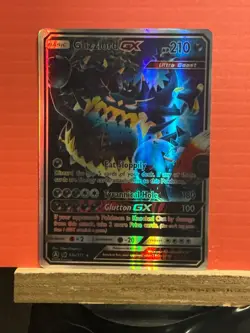 Reprint FANART CARD Pokemon TCG Pokemon Guzzlord GX Guzzlord Ultra Rare Holo - Image 1