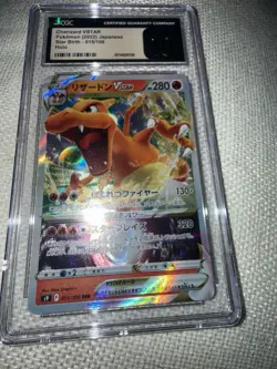 Pokemon TCG Charizard VSTAR 015/100 S9 Star Birth Holo Japanese CGC Pristine 10 - Image 5