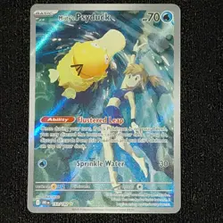Mint Pokemon Misty's Psyduck Sv10 Destined Rivals 193/182 Illustration Rare Holo - Image 1