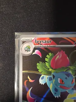Pokemon TCG Ivysaur Mega Evolution Reverse Holo Card 134/132 - Image 2