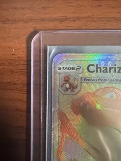 Pokemon Rainbow Charizard GX (Secret) 150/147 Sun & Moon - Burning Shadows - Image 3