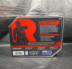Pokemon TCG Destined Rivals Team Rocket Tin Nidoking SEALED NEW FREE SHIPPING - Image 4