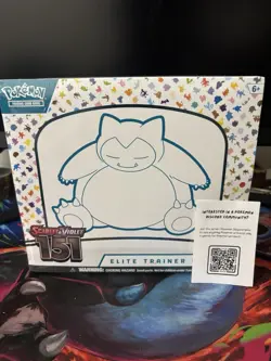 Pokemon TCG Scarlet and Violet 151 Elite Trainer Box ETB Sealed with Small Tear 820650853159 - Image 1