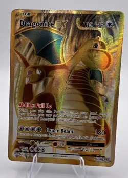 Pokemon TCG Dragonite EX Full Art Holo XY Evolutions English 2016 106/108 NM - Image 1